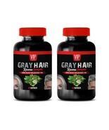 grey hair vitamins - GRAY HAIR REVERSE - catalase for gray hair 2B - $25.23