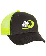 Cap Hat Caps Gray Yellow Mesh Embroidered Coonhound Coon Hunter Hound Do... - $12.99