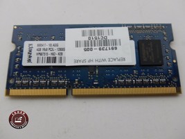 HP ENVY 15-1050NR kingston 4gb1rx8 pc3l 12800s ram memory HP687515 - $18.51