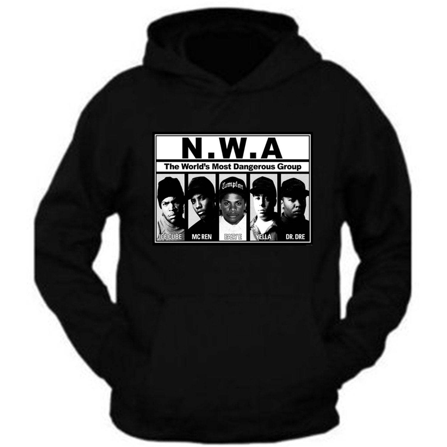 G&i - Nwa n.w.a.2 straight outta compton unisex sweatshirt hoodie