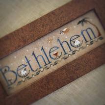 Bethlehem christmas holiday cross stitch chart Little House Needleworks  - $7.65
