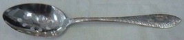 Stuyvesant by International Sterling Silver Serving Spoon Pierced 9-Hole Orig - $139.00