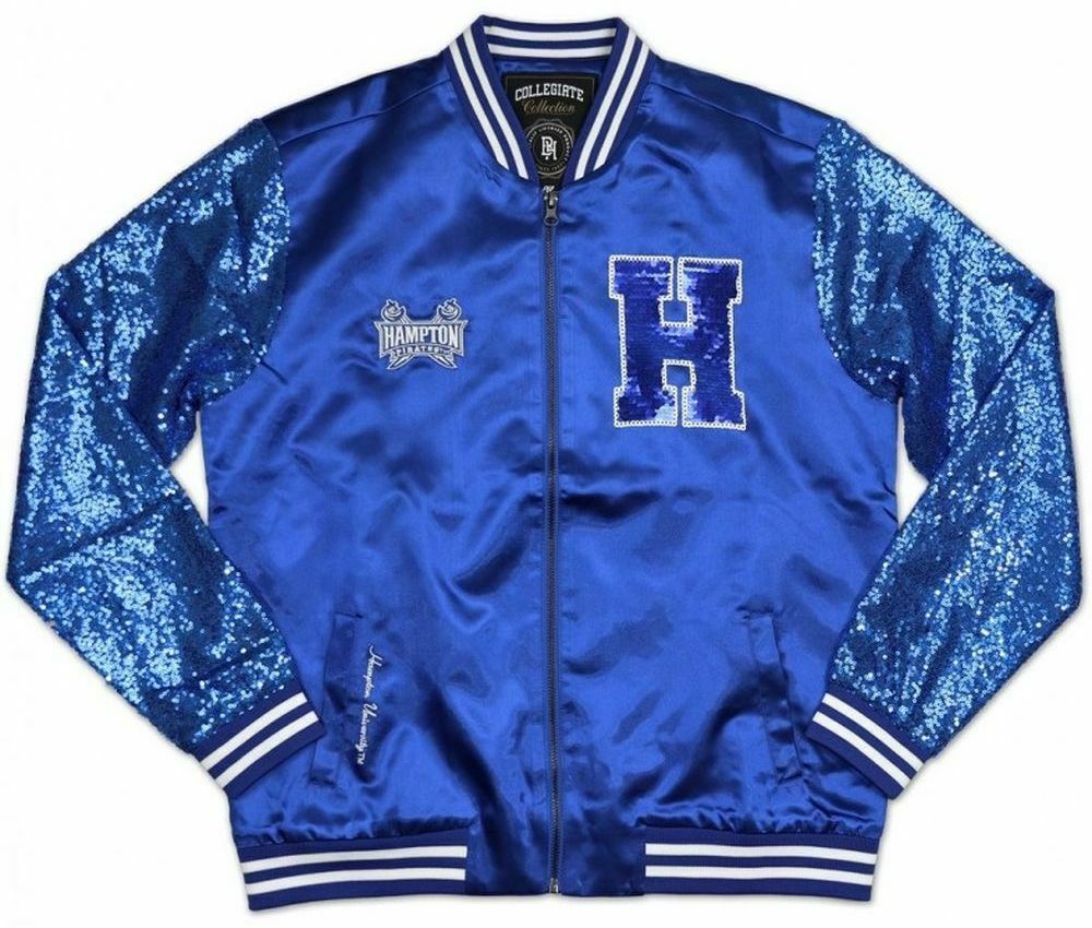 Big Boy Heagear, Inc. - Hampton university sequins satin jacket