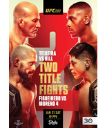 UFC 283 Poster Glover Teixeira VS Jamahal Hill MMA Event Fight Card Art ... - $11.90+