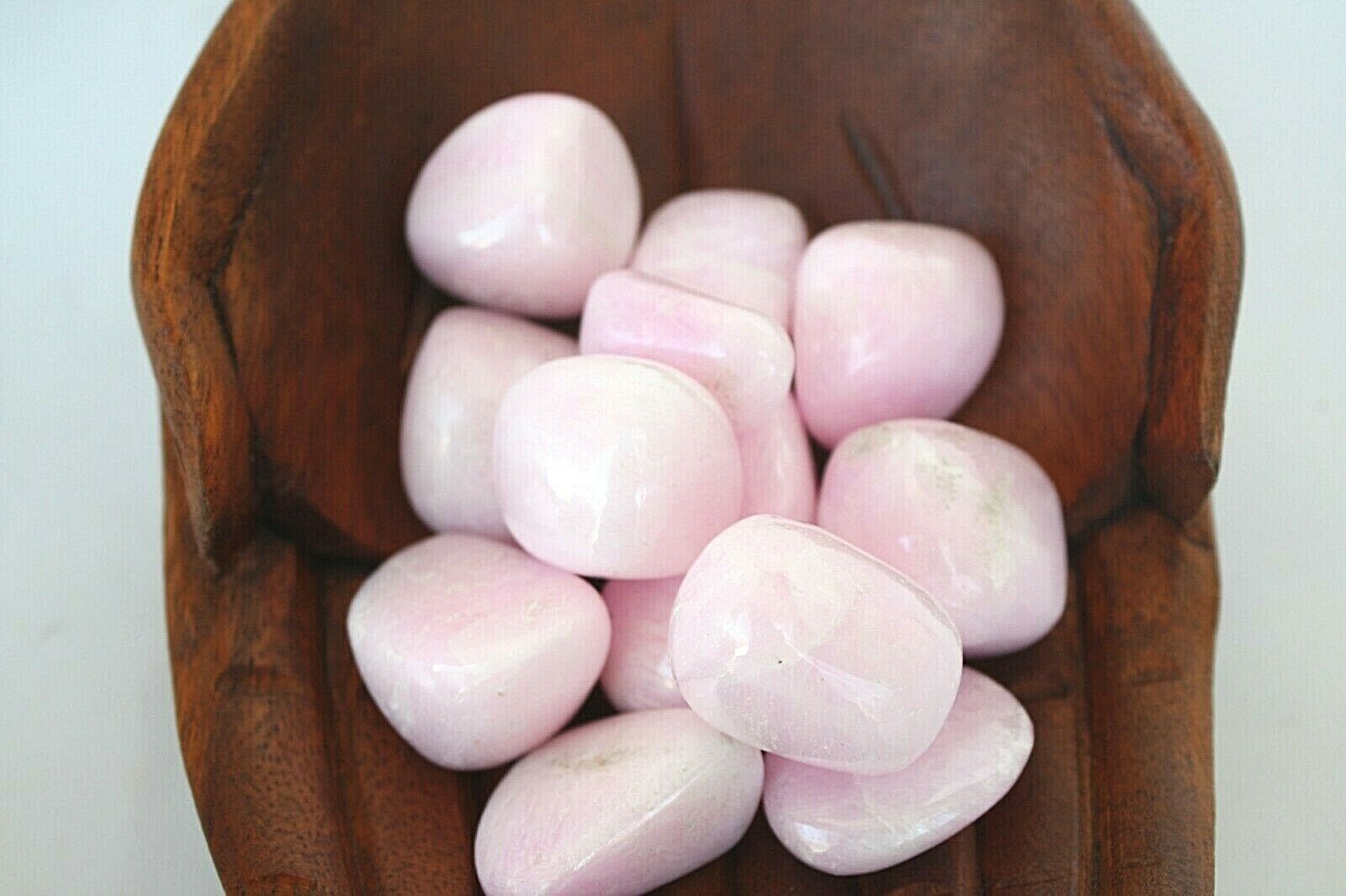 One Pink Hemimorphite Tumbled Stone 30mm Healing Crystal Reiki Balances Aura