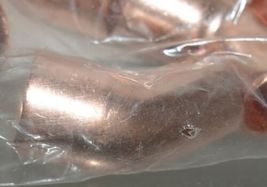 Nibco 9046200 Copper 45 Degree Street Elbow 1/2 Inch FTG x C 6062 Bag of 50 image 3