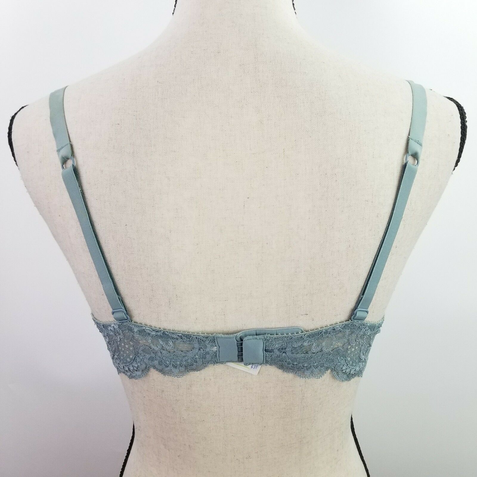 Gap Body Blue Lace Underwire Demi Bra Sz 34D Bras & Bra Sets