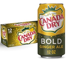 Canada Dry Bold Ginger Ale 12 oz Cans (Pack Of 12) - $22.95