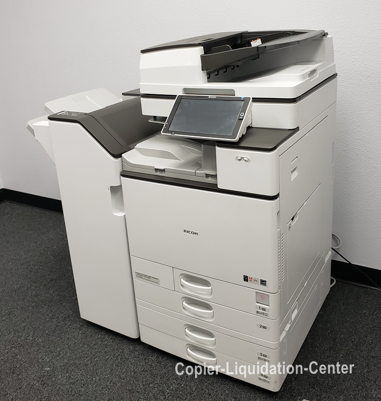 Ricoh MP C4504ex Color Laser Print Scan Meter under 10k. Repo Unit. Im