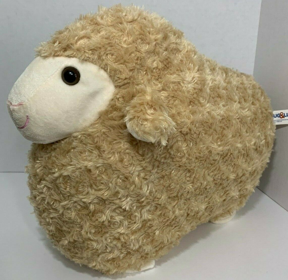 large lamb stuffed animal