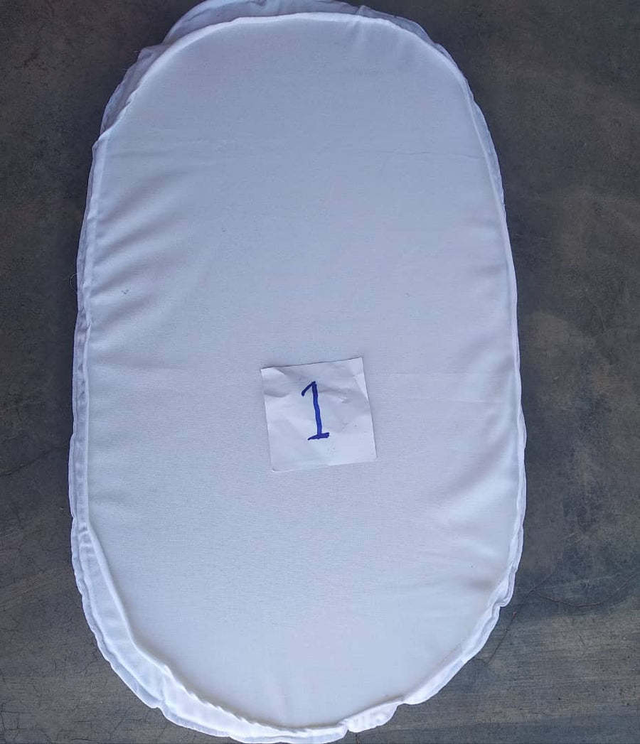 African Moses basket, Ghana Moses basket, Natural straw hand woven