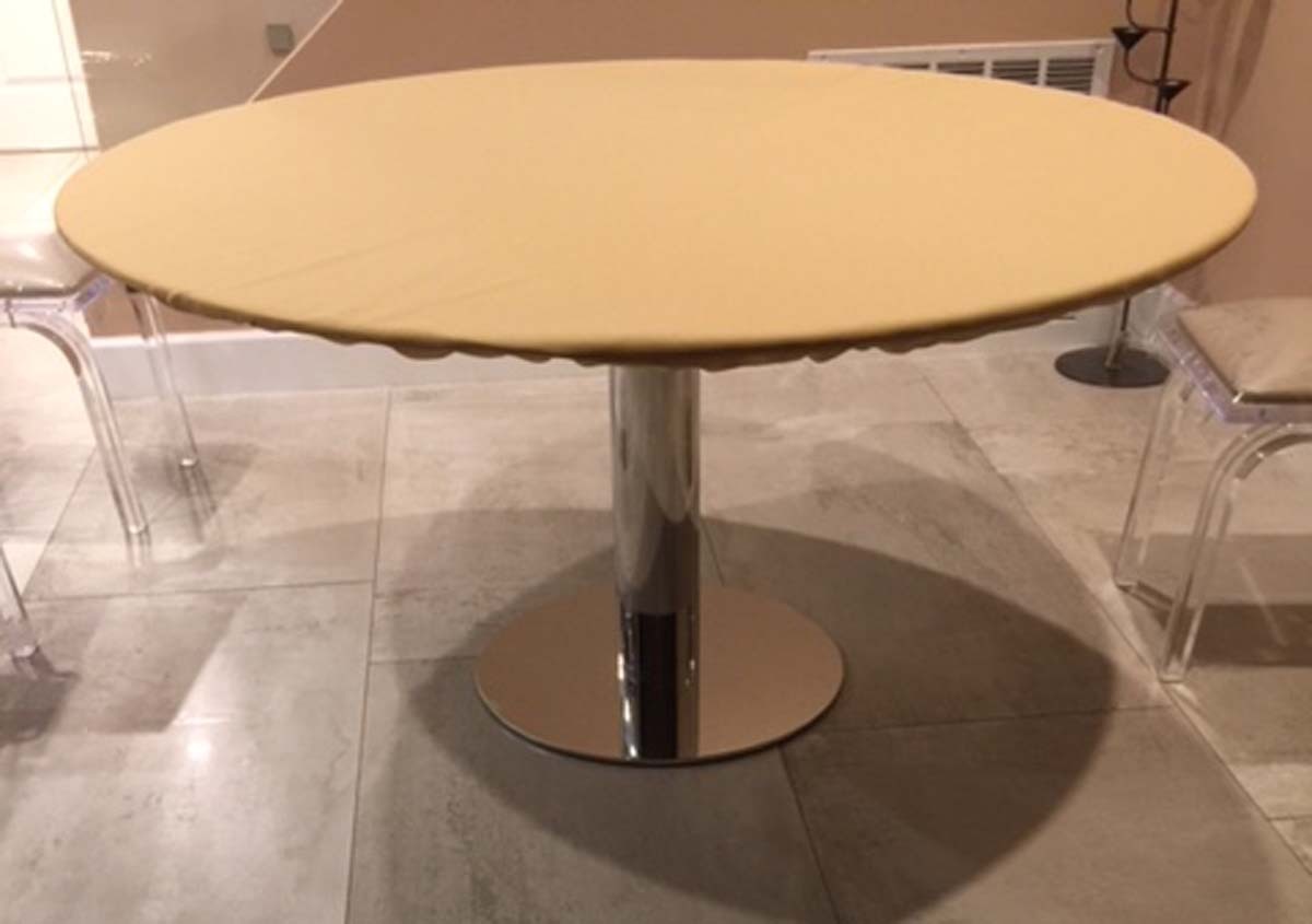 FELT poker table cover fits 60" ROUND TABLE CORD/ BL PLUS STOW BAG