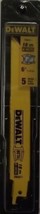 DeWalt DW4811 6" 18TPI Reciprocating Saw Blade 5pk. USA - $6.44