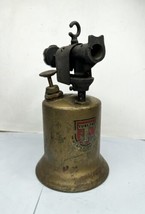 Vintage Antique Blow Torch The Turner Brass Works Sycamore IL #150 - $46.36