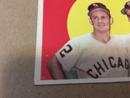 Keystone Combo 1959 Topps Nellie Fox / Luis Aparicio #408 Chicago White Sox  VG-EX