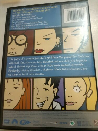 DARIA MTV The Complete Animated Series On DVD Daria mtv Free Shipping ...