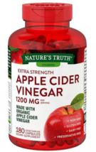 Nature's Truth Apple Cider Vinegar 1200MG ,1 Bottle 180 Capsules Express Ship - $94.00