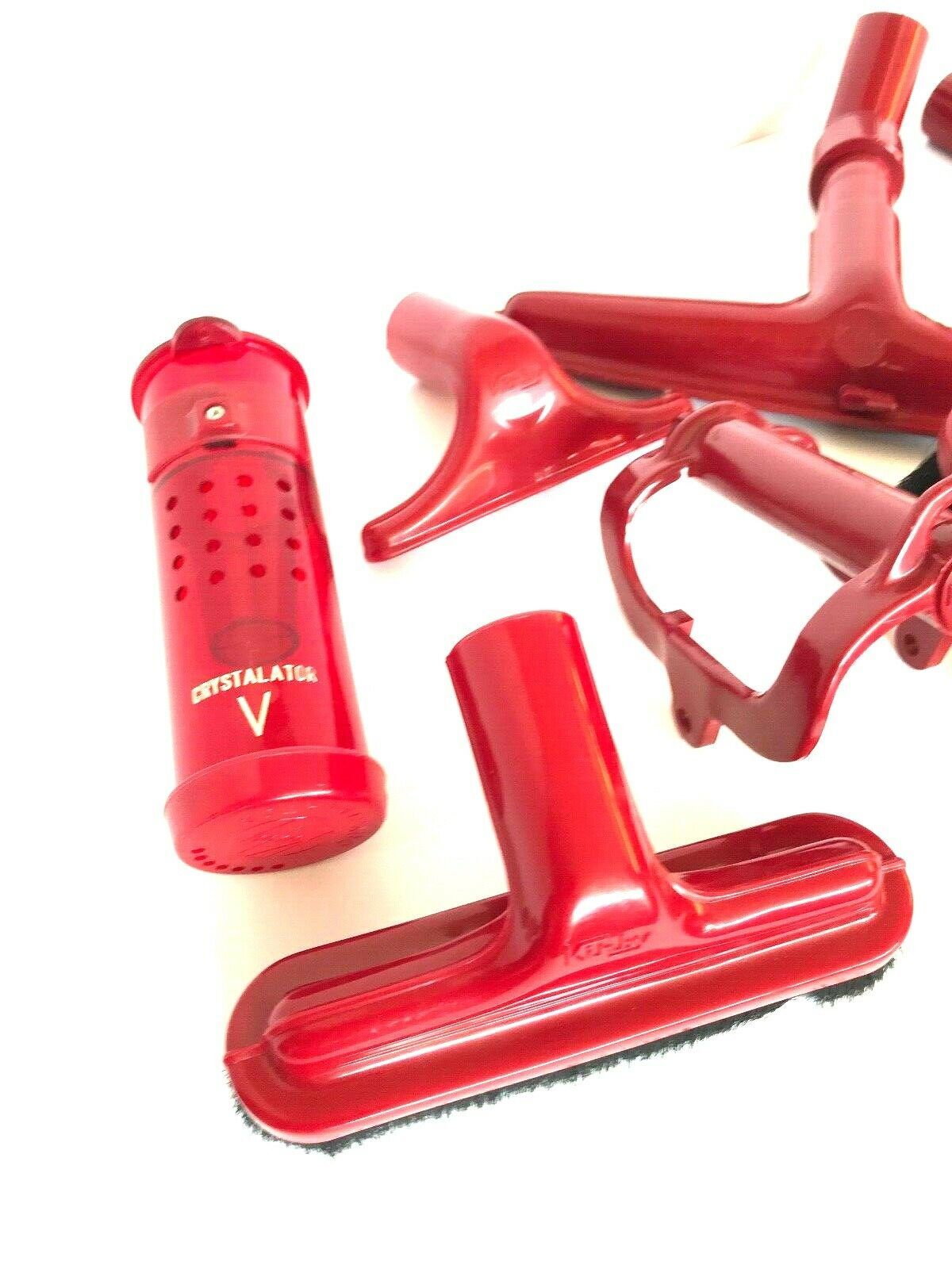 Vintage Red Kirby Classic Vacuum Cleaner Accessories Attachments Tools