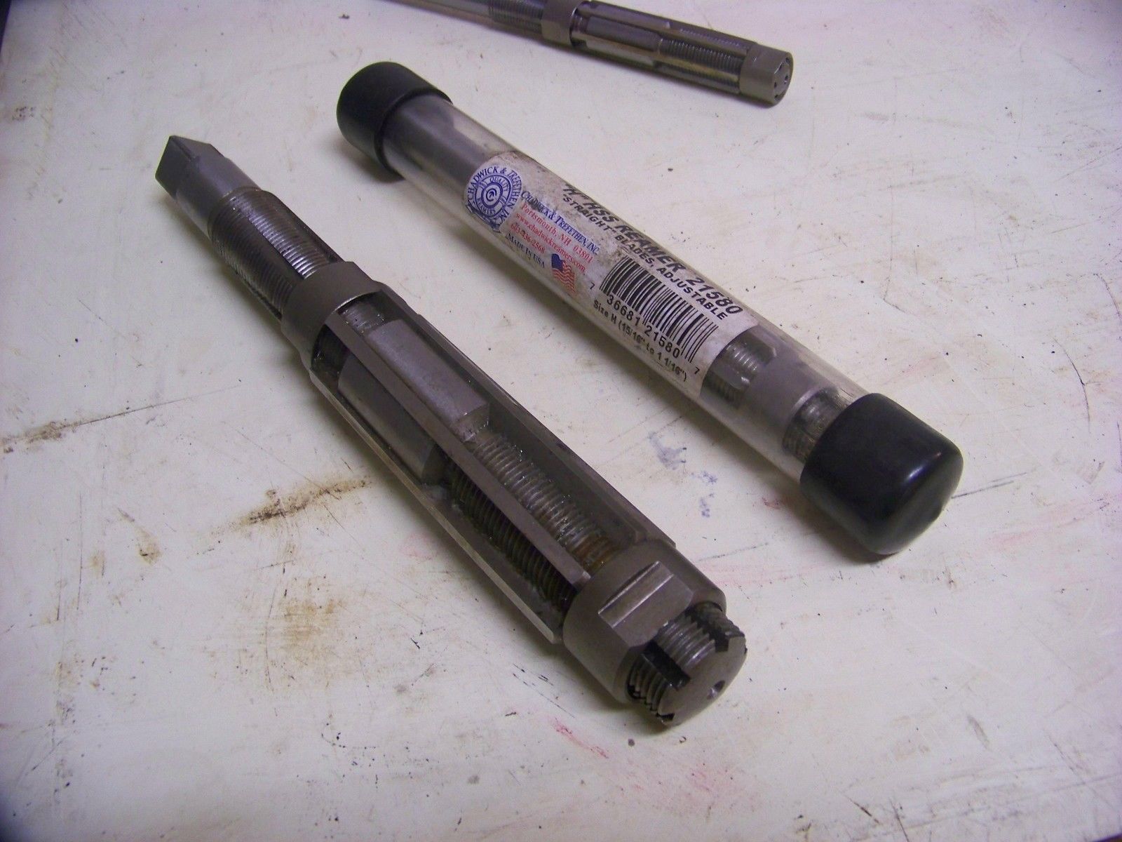 Chadwick & Trefethen "E" Adjustable Blade Reamer 23/32" to 25/32" Adjustable & Expansion Reamers