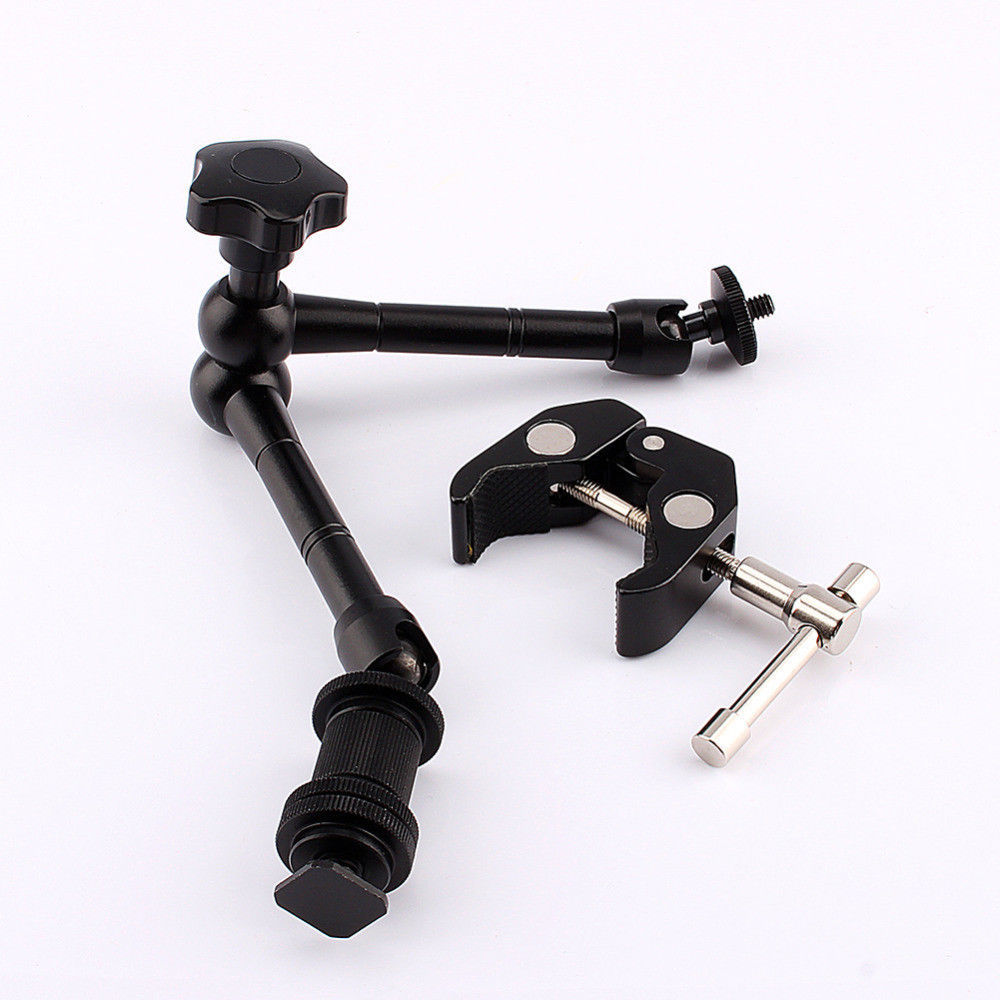 11inch Adjustable Friction Articulating Magic Arm + Super Clamp For ...