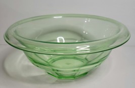Hazel Atlas Uranium Green 6.75&quot; bowl Rest Well Pattern - $28.00