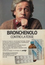 X3178 Bronchenolo Against The Cough - Advertising D&#39;Epoca - 1986 Old Adv... - $4.38