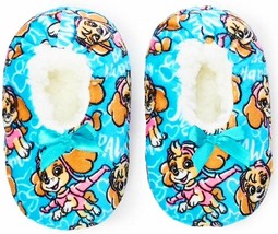 PAW PATROL SKYE Fuzzy Babba Slippers Sizes 2T-3T (Shoe 5-7) or 3T-4T (shoe 8-10) - $10.86