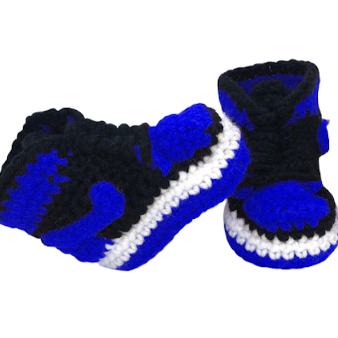 34.Baby Crochet J-1 Air Shoes
