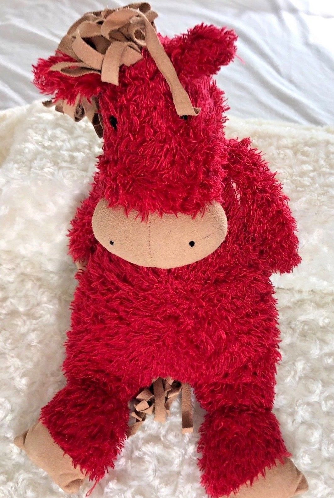 red cat stuffed animal