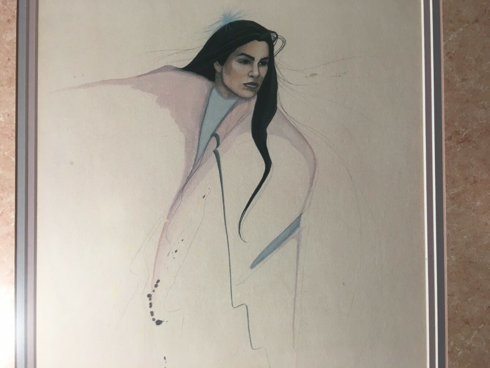 Dana Tiger "Intent On Success" Limited Edition Art Print Signed Native