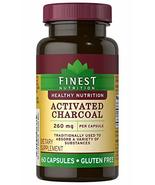 Finest Nutrition Activated Charcoal 260 mg 60 Capsules - $10.73