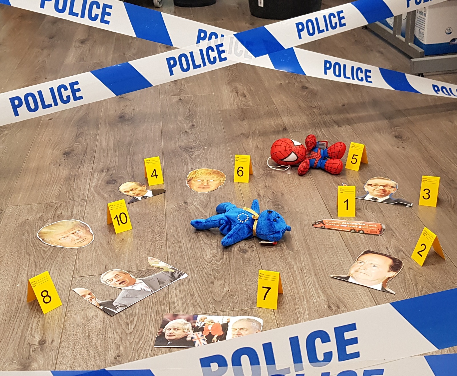 Police Crime Scene KitPolice Barrier Tape(10mx1),Evidence Bags(x4