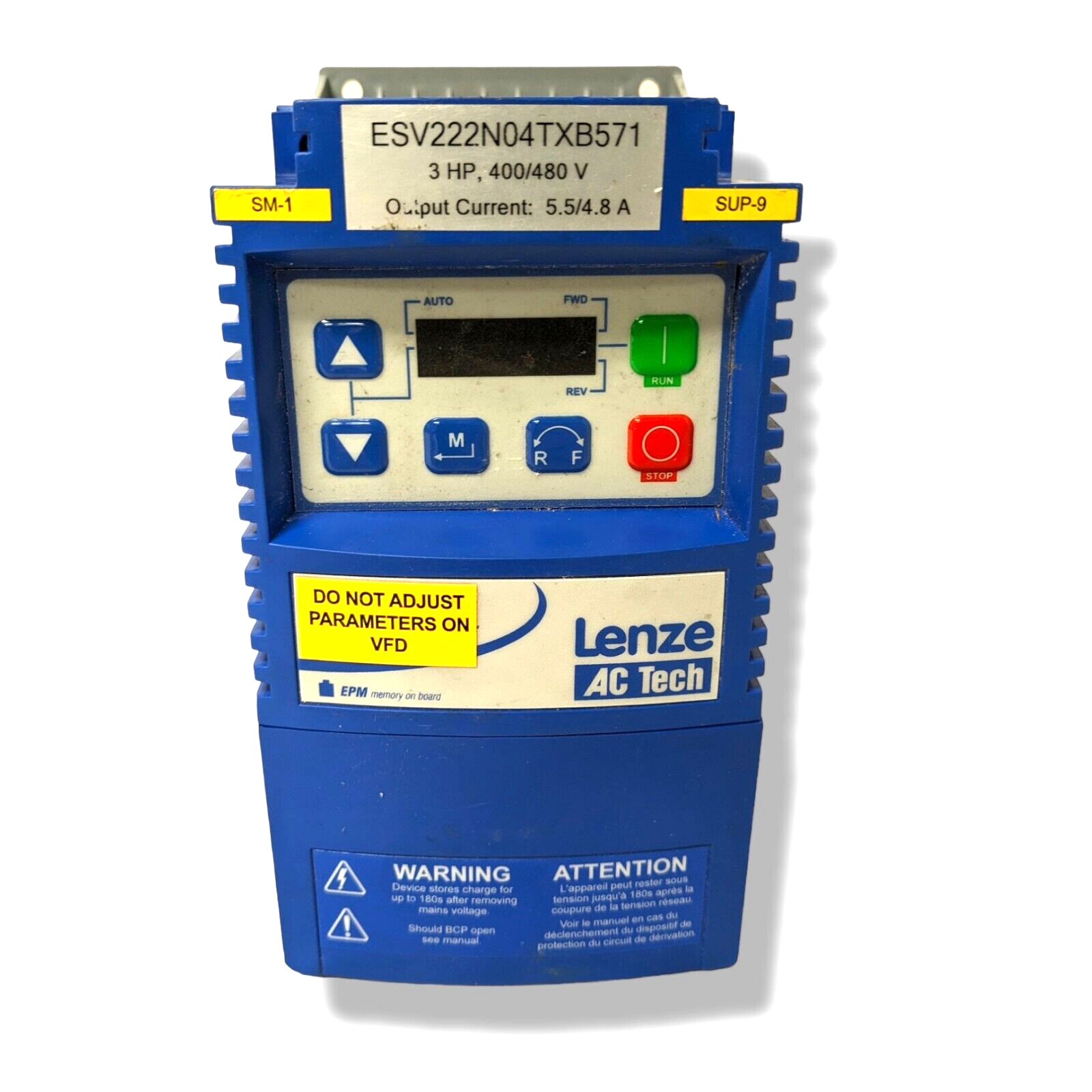 Lenze AC Tech VFD ESV222N04TXB571 Variable Frequency Drive VFD Inverter