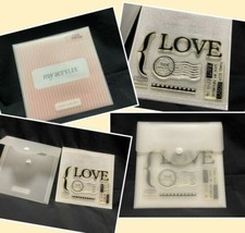 My Acrylix Close to My Heart C1270 Pure Love Decorative Stamps GUC  - $7.91