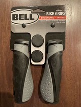 Bell Sports  Comfort 750  Rubber  Bike Handle Grips  Grey/Black NEW - $11.87