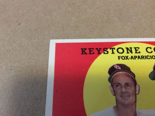 Keystone Combo 1959 Topps Nellie Fox / Luis Aparicio #408 Chicago White Sox  VG-EX