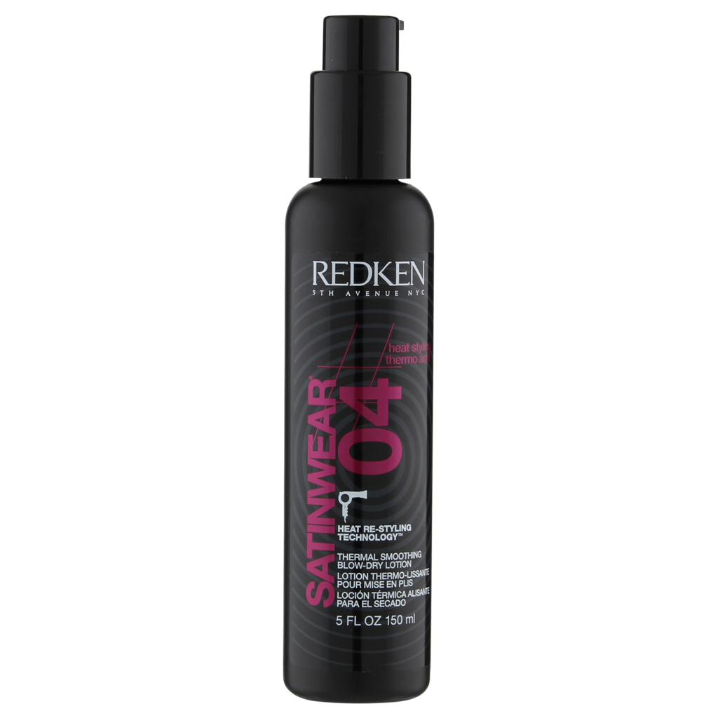 Redken Satinwear 04 Thermal Smoothing Blow Dry Lotion 5 oz / 150 ml ...