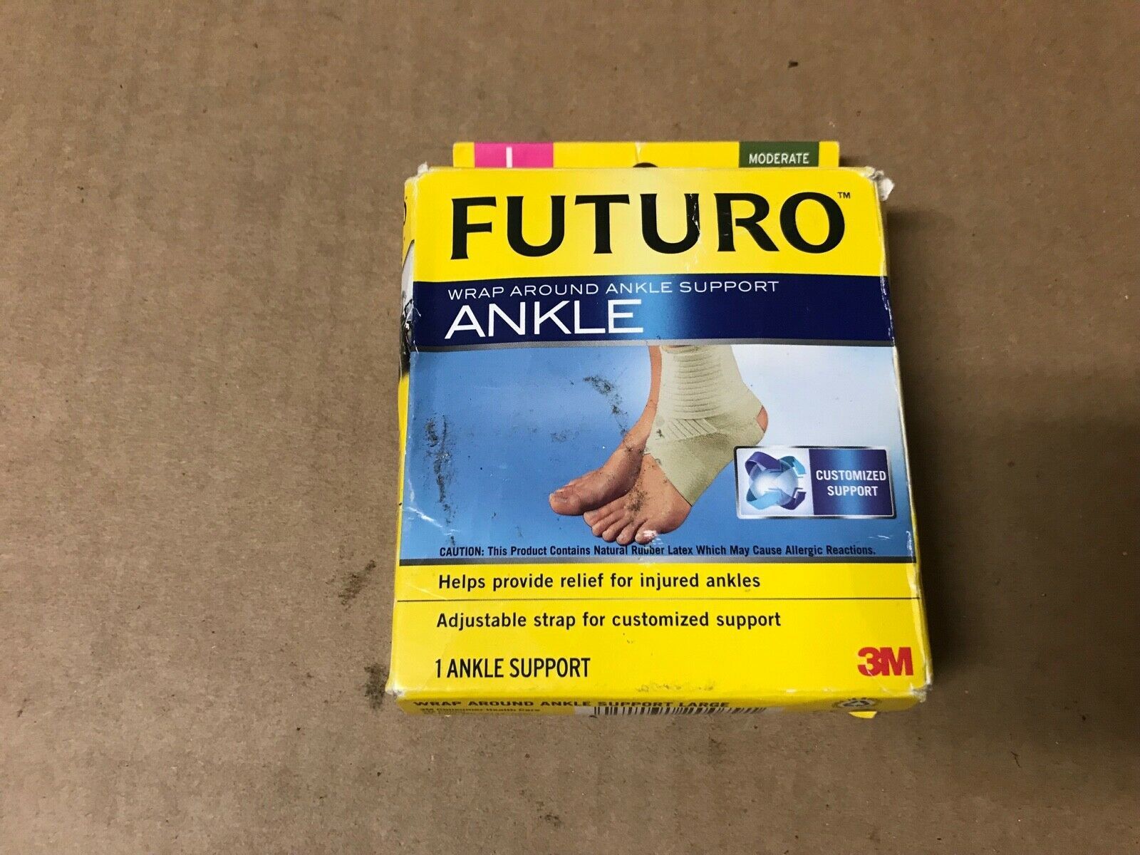 Futuro Wrap Around Ankle Support, Large 1 each Orthotics, Braces
