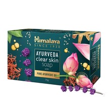 Himalaya Ayurveda Clear Skin Soap, 75 g (Pack of 6) - $20.48