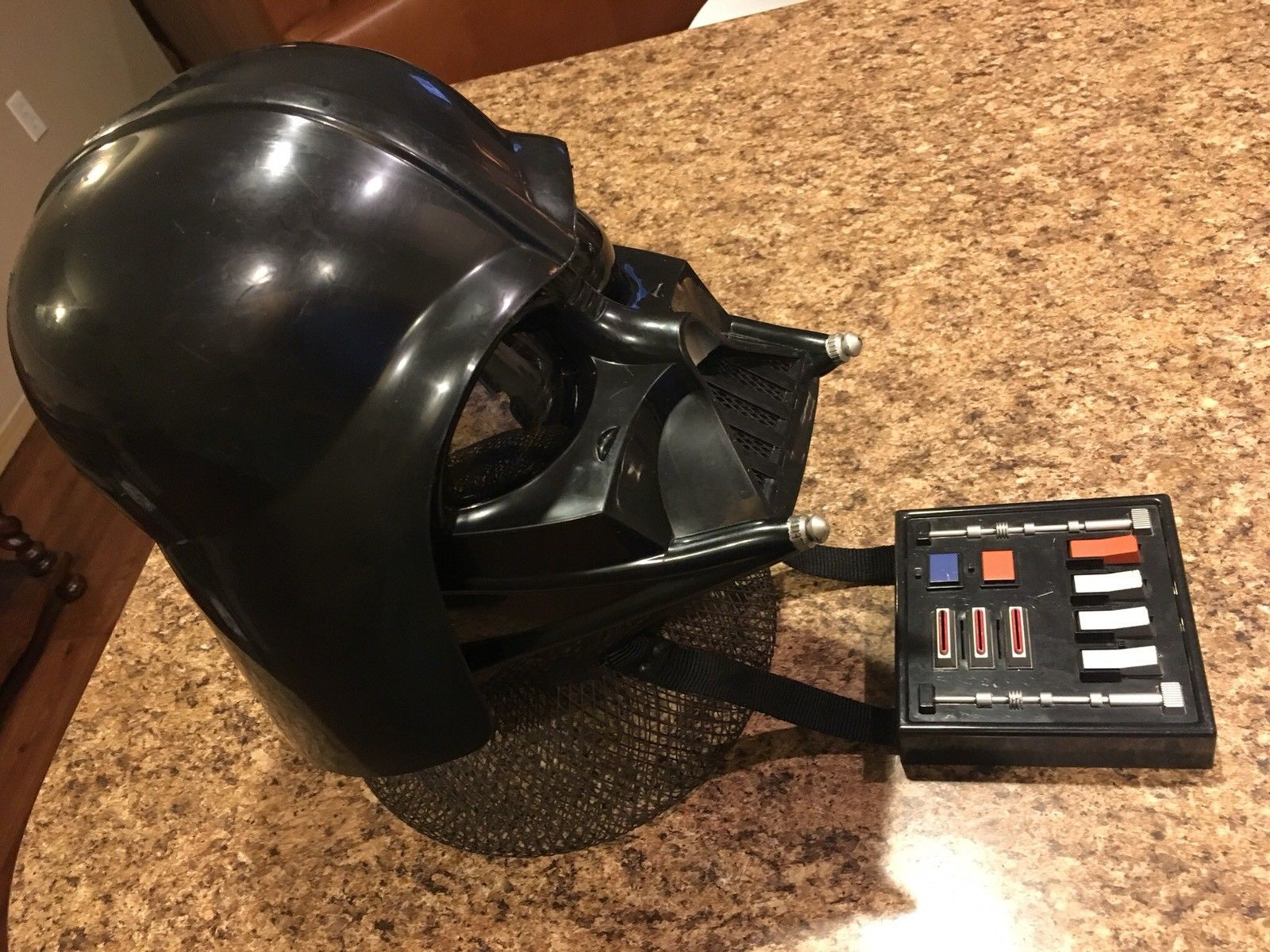 STAR WARS DARTH VADER HELMET voice changer talking full WEARABLE head ...