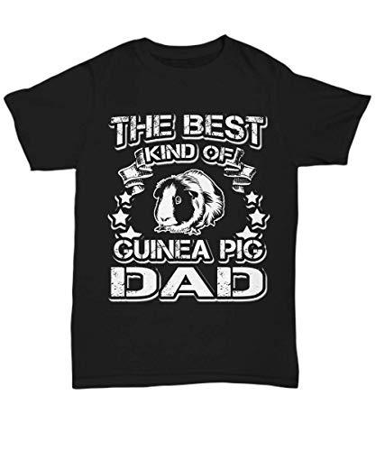 Guinea Pig Dad Shirt Funny Tee Birthday Gifts for Daddy Papa Men Pet ...