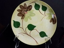 Vintage Handpainted Blue Ridge Southern Pottery CHEERIO 10 3/8" Dinner Plate - $8.90