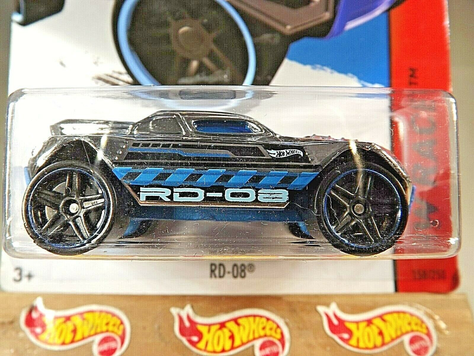 2015 Hot Wheels #158 HW Race-Super Chromes RD-08 Chrome Variation w ...