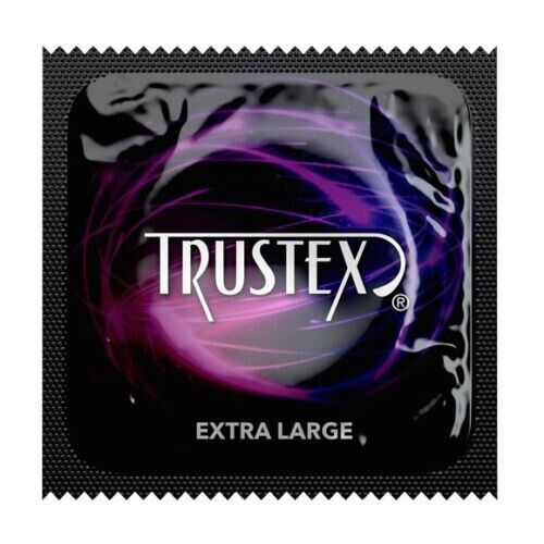 Trustex Extra Large Lubricated Latex Bulk Condoms: Choose QTY Free Fast shipping