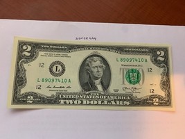 United States Jefferson $2 crispy banknote 2013 #12 - $7.95