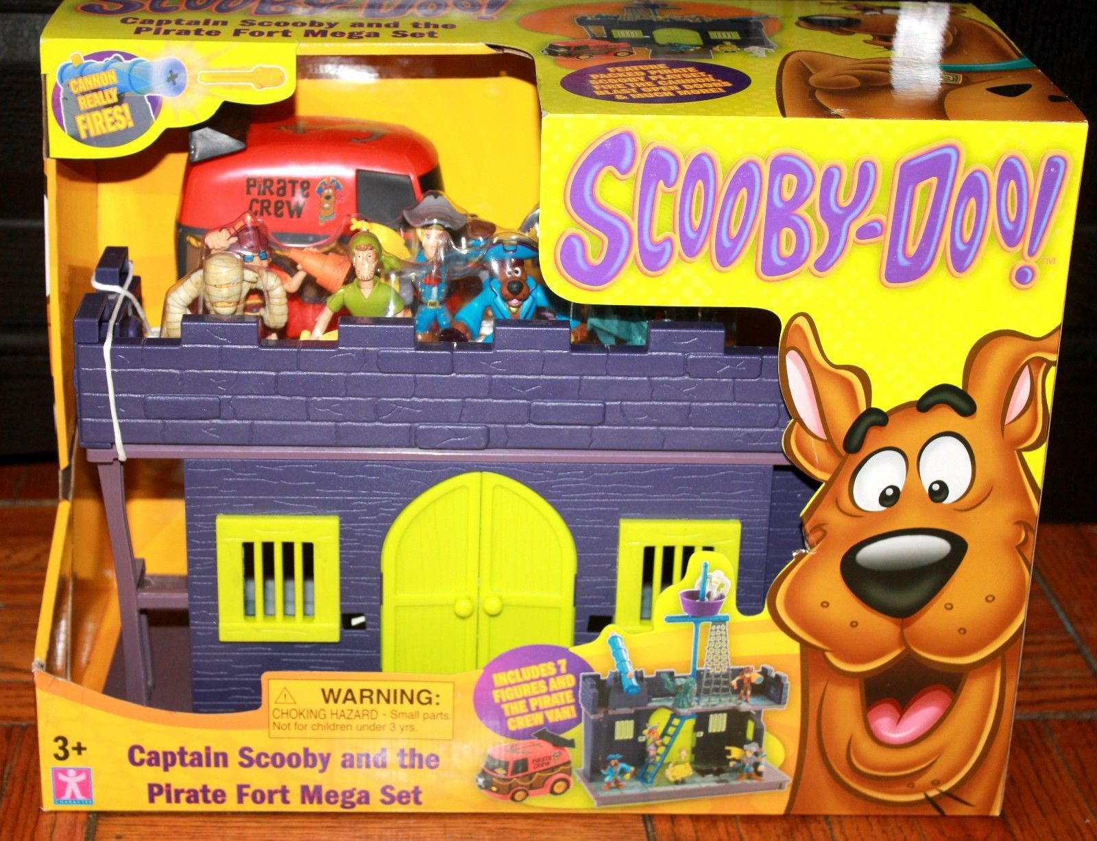 ScoobyDoo Pirate Fort Mega HTF Set w 7Pack Action Figures NEW ScoobyDoo