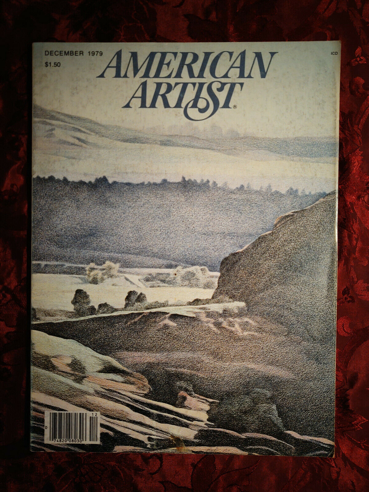 AMERICAN ARTIST December 1979 Nathan Jones Arthur Sussman Leonard ...