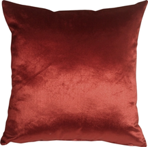 Milano 16x16 Red Decorative Pillow, Complete with Pillow Insert - $31.45