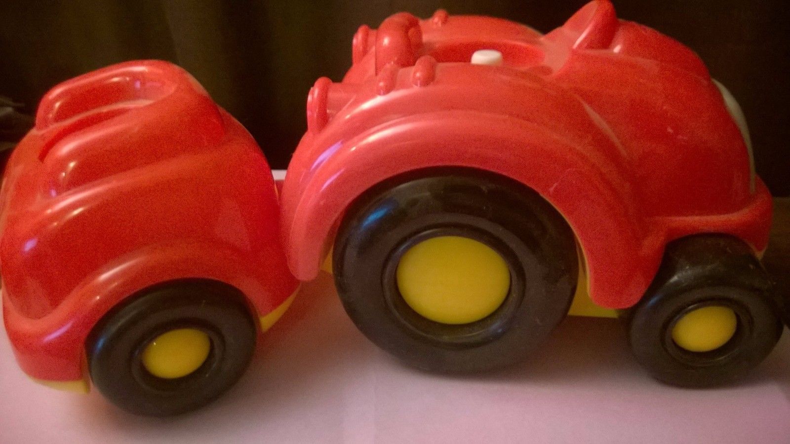 Fisher Price Little Tikes Tractor Tots Musical Farm Tractor Trailer Red