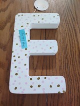 Pier 1 Letter "E" Wooden Wall Art - Chips And Scuffs - $14.73